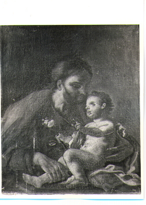 San Giuseppe con Bambino (dipinto) - ambito napoletano (sec. XVIII)