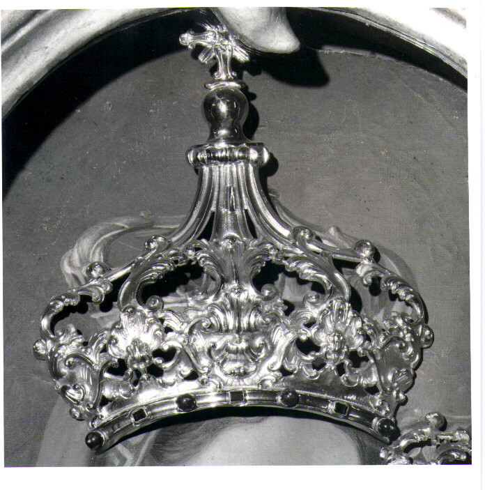 corona da dipinto - bottega napoletana (sec. XIX)