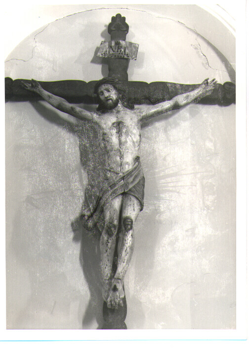 Cristo crocifisso (scultura) - ambito napoletano (sec. XVIII)