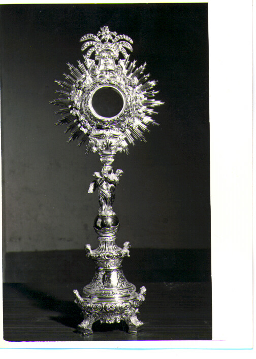 ostensorio - bottega Italia meridionale (sec. XIX)