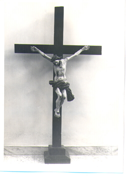 crocifisso - bottega Italia meridionale (sec. XVIII)