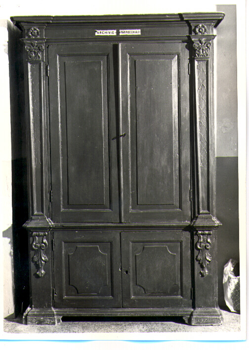 armadio da sacrestia - bottega volturina (sec. XIX)