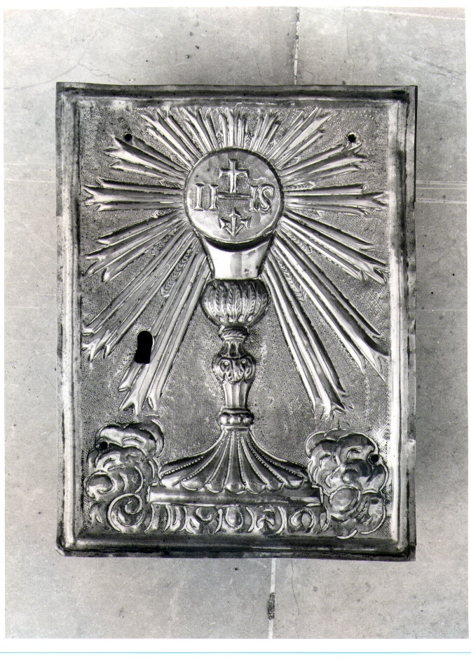 sportello di tabernacolo - bottega Italia meridionale (secc. XIX/ XX)