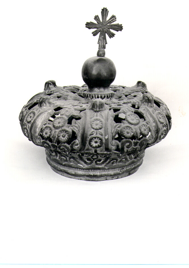 corona da statua - bottega Italia meridionale (sec. XIX)