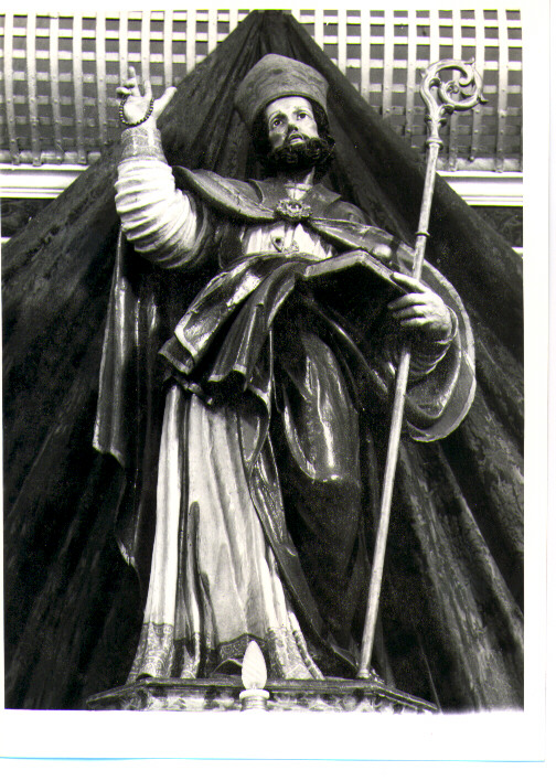 San Nicola di Bari (scultura) - bottega Italia meridionale (sec. XVIII)