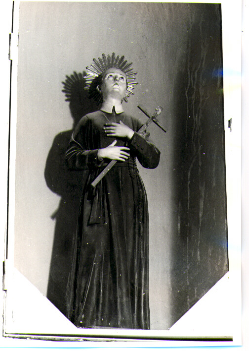 San Gerardo Maiella, Santo (statua) - bottega Italia meridionale (sec. XIX)