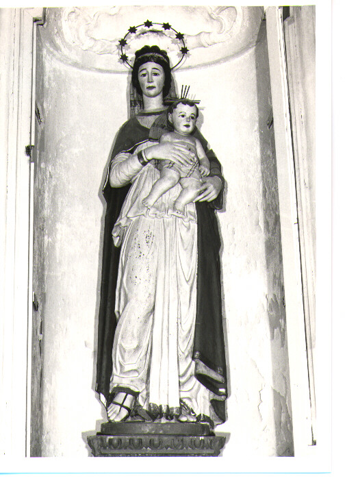 Madonna con Bambino (scultura) - bottega Italia meridionale (sec. XIX)