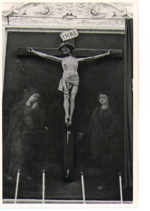 Cristo crocifisso (scultura) - bottega lucana (sec. XVII)