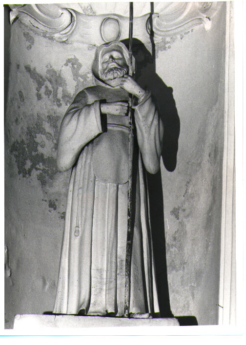 San Francesco di Paola (scultura) - bottega lucana (fine/inizio secc. XVIII/ XIX)