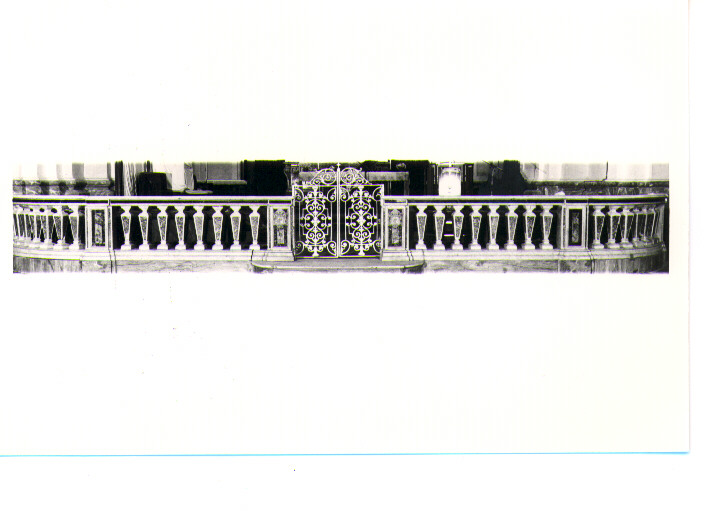 balaustrata - bottega napoletana (secc. XVIII/ XIX)