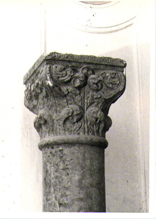 colonna - bottega Italia meridionale (sec. XV)