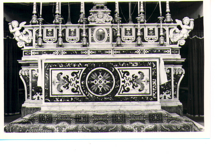 altare maggiore - bottega napoletana (sec. XVIII)