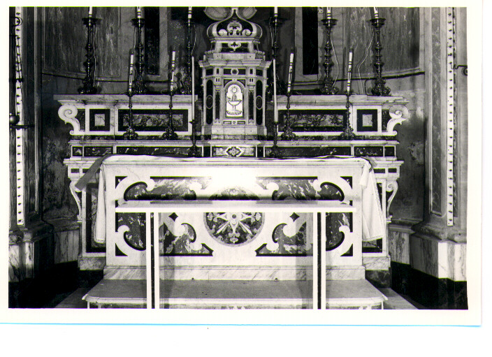 altare - bottega napoletana (sec. XVIII)