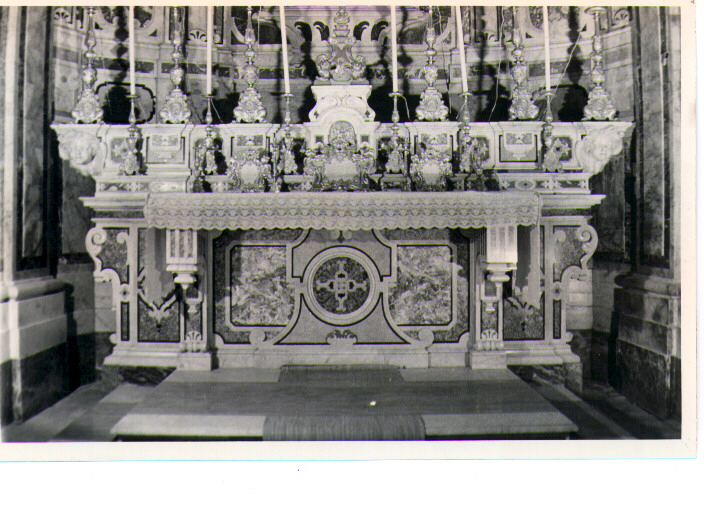 altare - bottega napoletana (sec. XVIII)