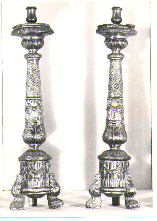 candeliere, serie di Sisino Gabriele (sec. XIX)