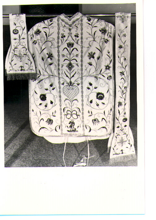 stola, coppia - manifattura Italia meridionale (fine/inizio secc. XVIII/ XIX)