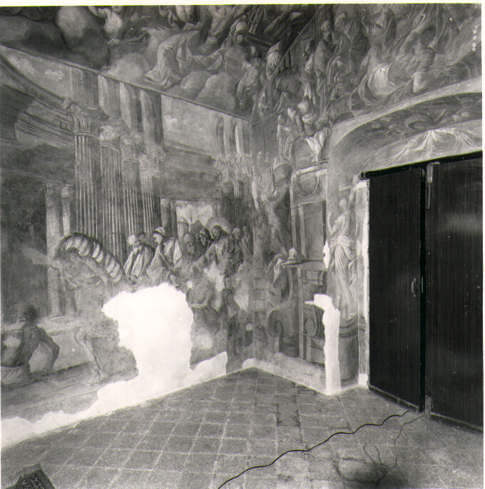 entrata di Cristo in Gerusalemme (dipinto) - ambito Italia meridionale (seconda metà sec. XVII)