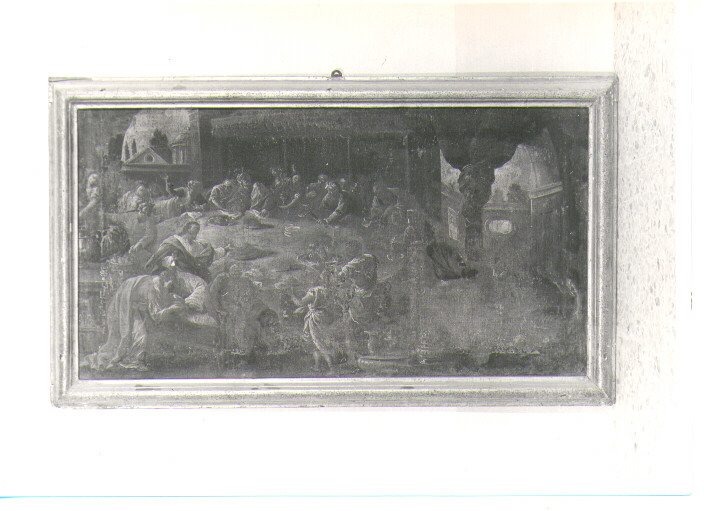 ultima cena (dipinto) - ambito napoletano (sec. XVII)