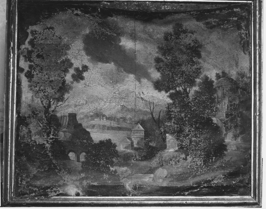 paesaggio (dipinto) - ambito Italia meridionale (fine sec. XVIII)