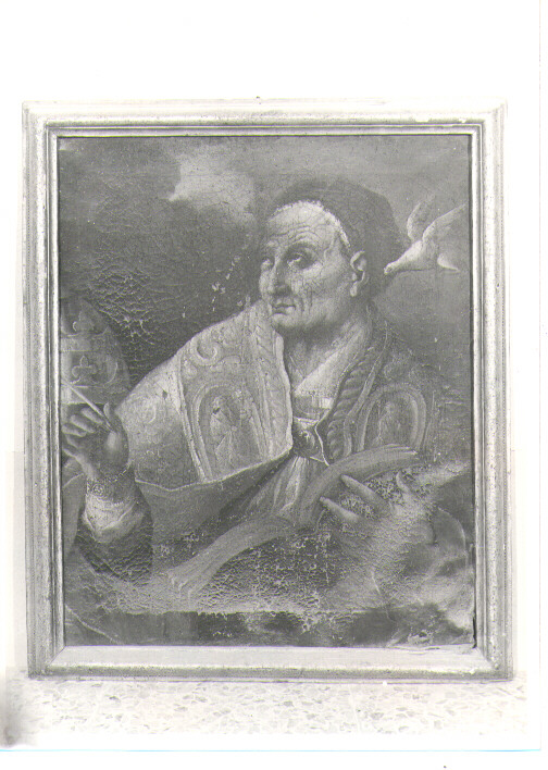 Santo vescovo (dipinto) - ambito Italia meridionale (fine/inizio secc. XVII/ XVIII)