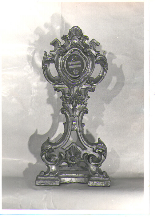 reliquiario - a ostensorio - bottega Italia meridionale (seconda metà sec. XVIII)
