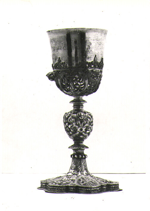 calice - bottega napoletana (fine sec. XVIII)