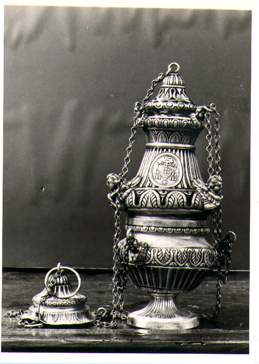 turibolo, coppia - bottega napoletana (sec. XIX)