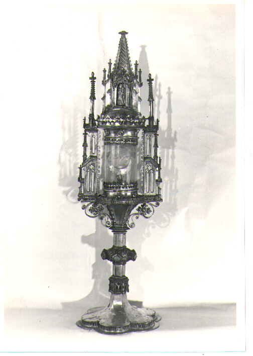 reliquiario architettonico - bottega Italia meridionale (sec. XIX)