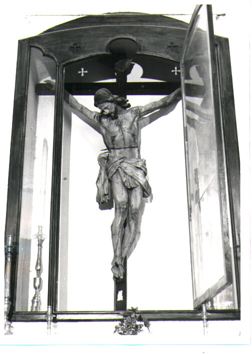 Cristo crocifisso (scultura) - bottega lucana (seconda metà sec. XVIII)
