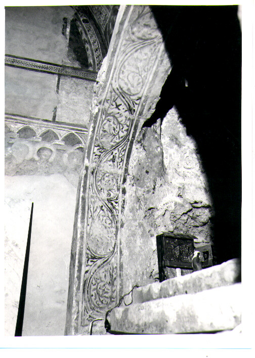 motivi naniconici (dipinto) - ambito Italia meridionale (seconda metà sec. XIV)