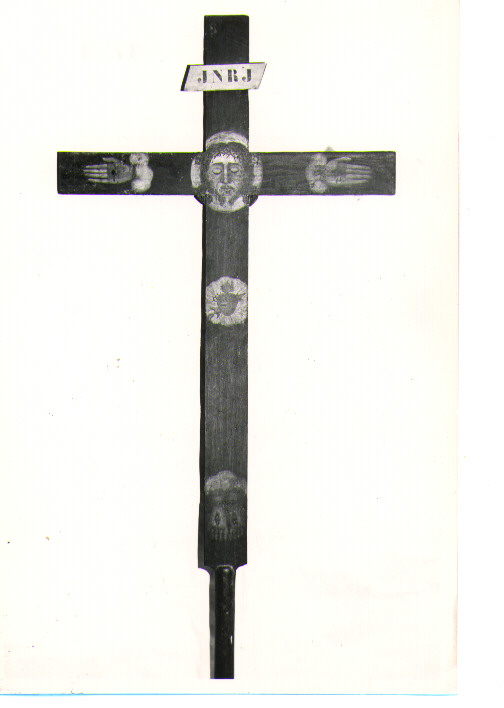 croce processionale - bottega Italia meridionale (fine sec. XIX)