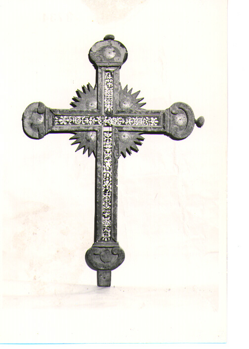 croce processionale - bottega Italia meridionale (sec. XVII)