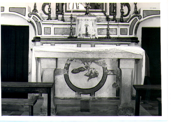 altare - bottega Italia meridionale (sec. XIX)