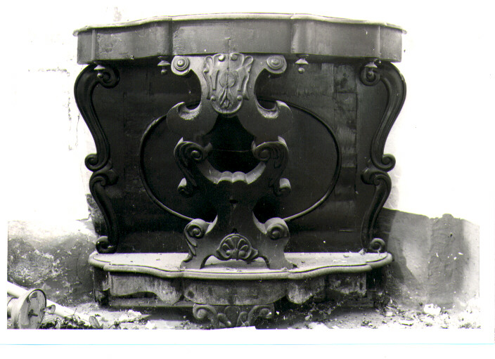 tavolo da muro, coppia - bottega Italia meridionale (inizio sec. XIX)