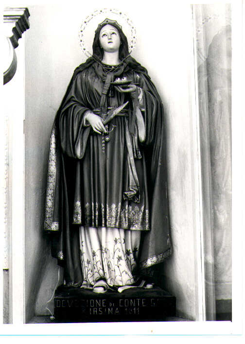 Santa Lucia (statua) - bottega leccese (sec. XX)