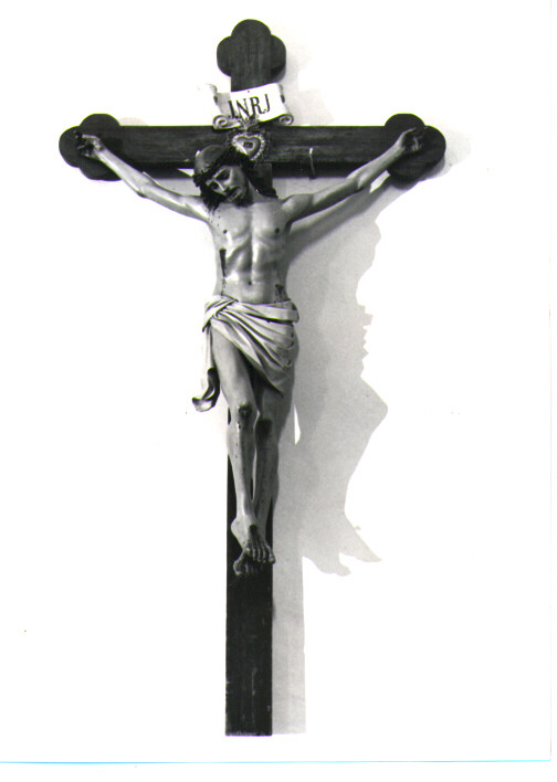 Cristo crocifisso (scultura) - bottega Italia meridionale (sec. XIX)