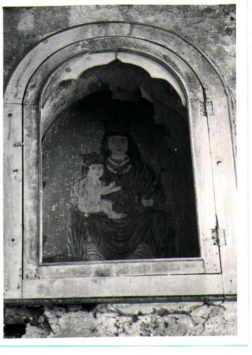 Madonna con Bambino (dipinto) - ambito Italia meridionale (sec. XVIII)