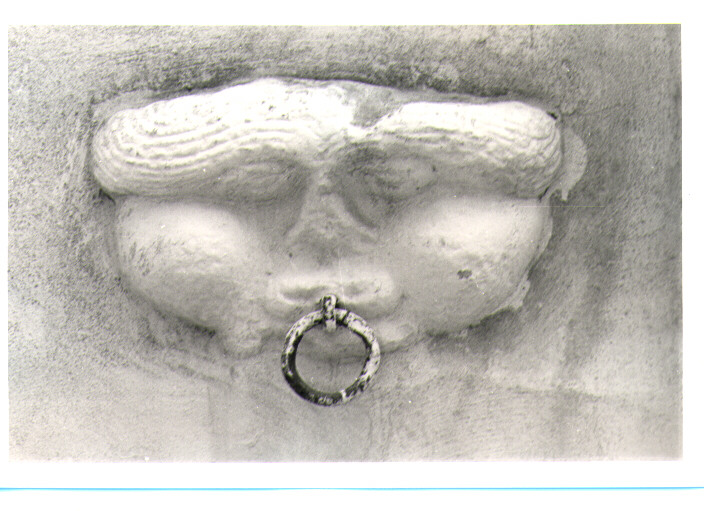 mascherone (rilievo) - bottega Italia meridionale (fine/inizio secc. XVIII/ XIX)