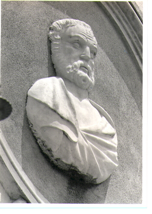 busto di uomo (rilievo) - bottega napoletana (sec. XVII)