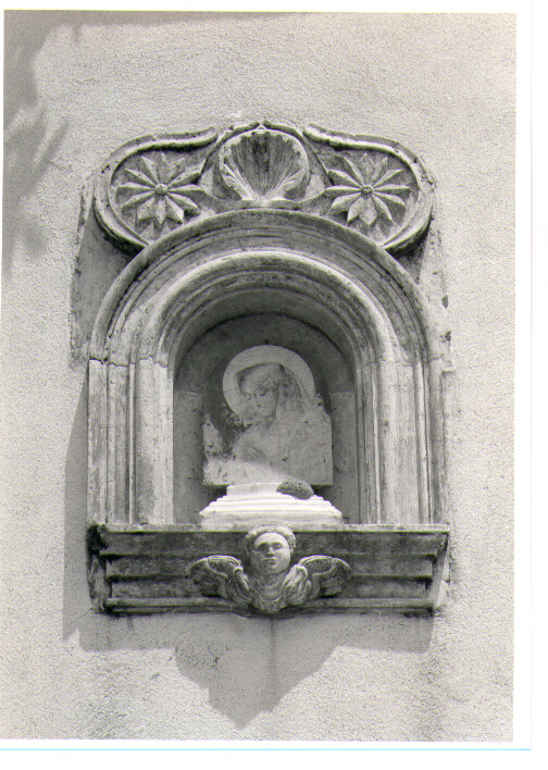 mostra di tabernacolo - a muro - bottega Italia meridionale (sec. XVII)