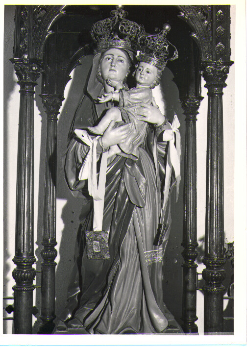Madonna con Bambino (statua) - manifattura Italia meridionale (sec. XVIII)