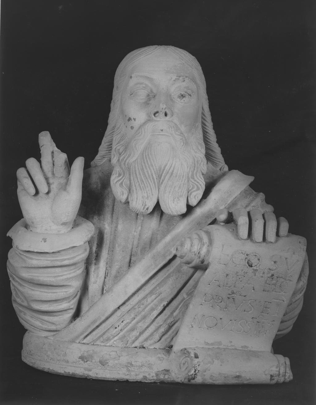 Dio Padre (statua) - bottega Italia meridionale (metà sec. XVI)