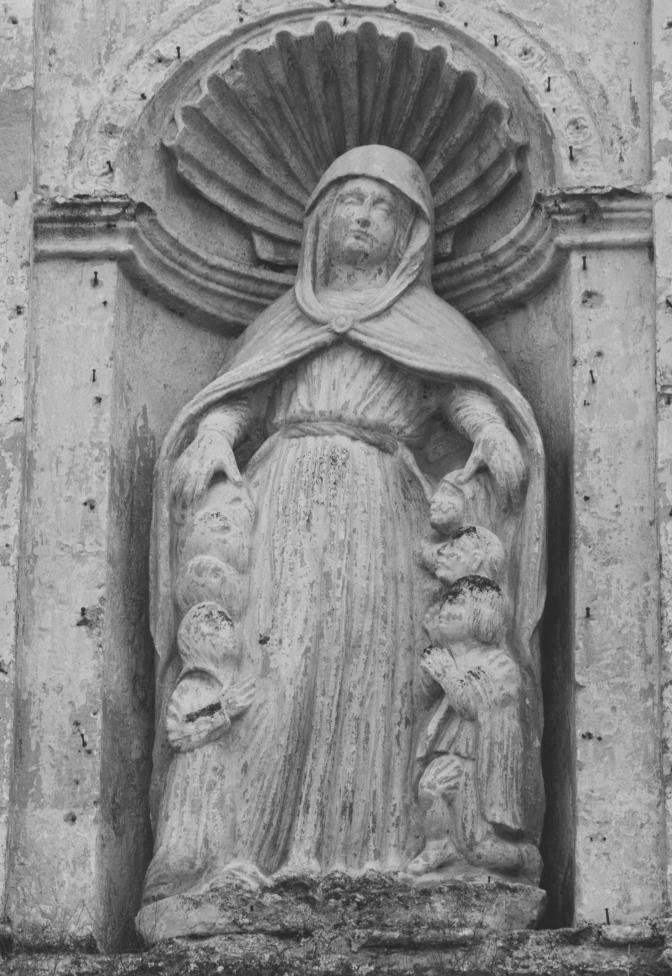 Madonna della Misericordia (statua) - bottega Italia meridionale (metà sec. XVII)