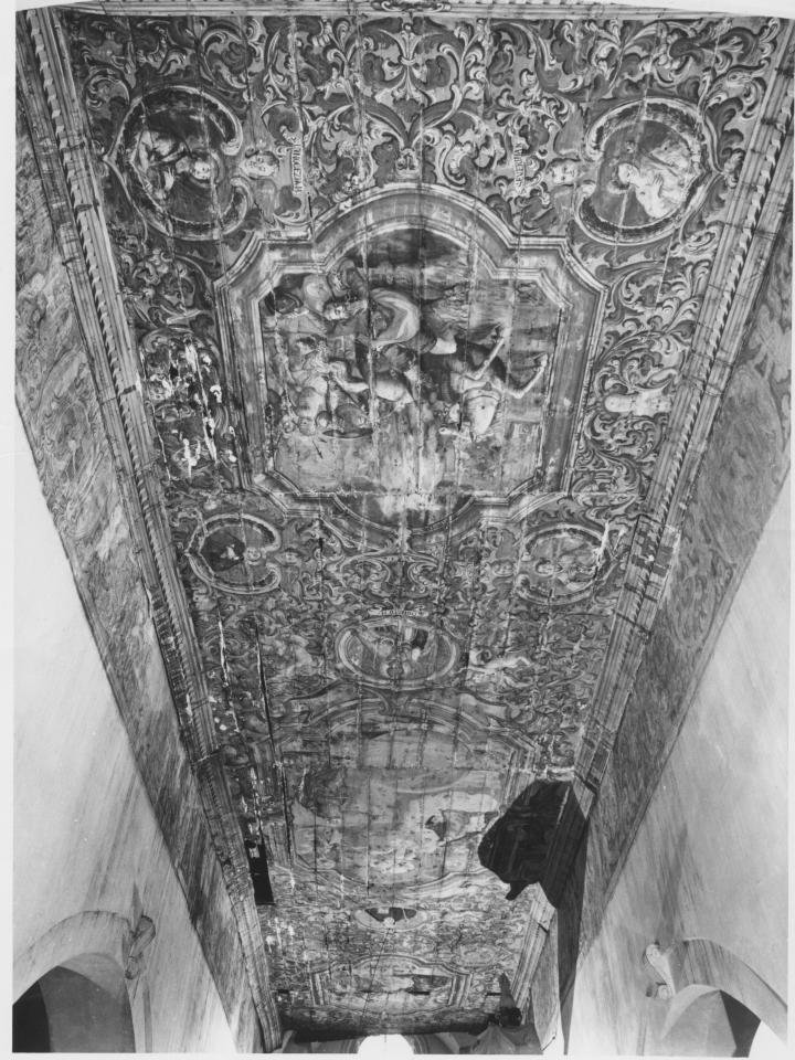 soffitto dipinto - bottega Italia meridionale (inizio sec. XVII)