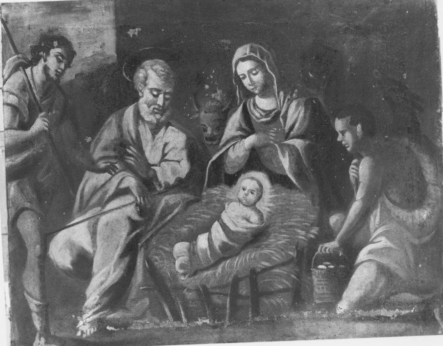 natività di Gesù (dipinto) - ambito Italia meridionale (sec. XVII)