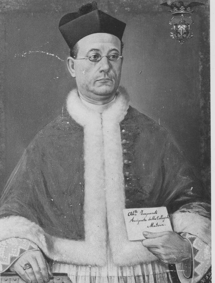 Abate Imparati (dipinto) di D'Antona Francesco Saverio (sec. XIX)
