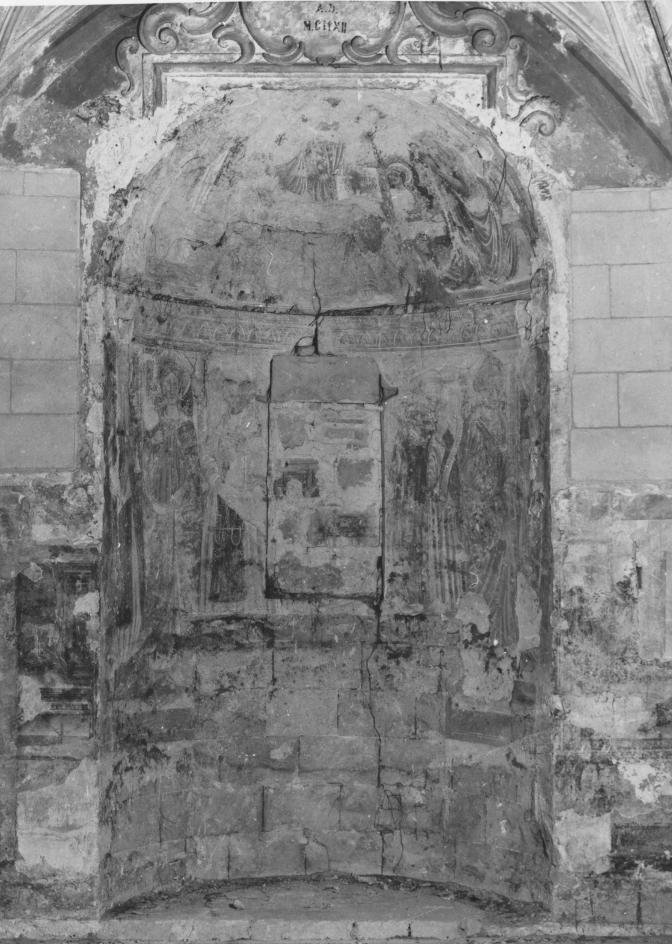 decorazione pittorica - ambito Italia meridionale (inizio sec. XV)