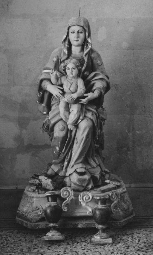 Madonna con Bambino (statua) - bottega Italia meridionale (metà sec. XVI)