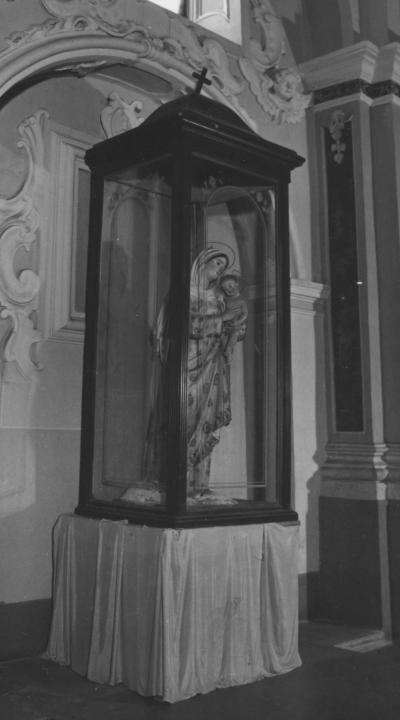 Madonna delle Grazie, Madonna (statua) di Malecore Giuseppe (attribuito) (inizio sec. XX)