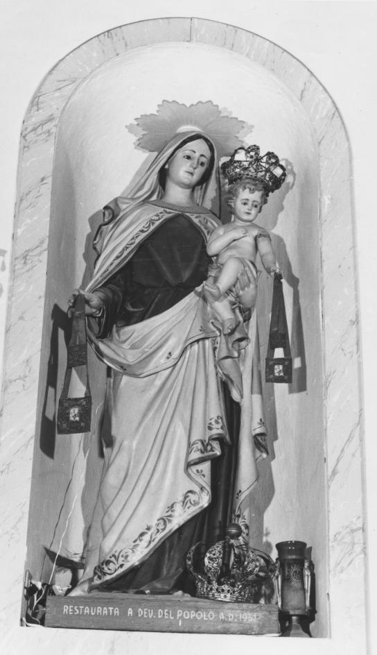 Madonna con Bambino (statua) - bottega Italia meridionale (prima metà sec. XX)